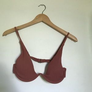 garage underwire swim top